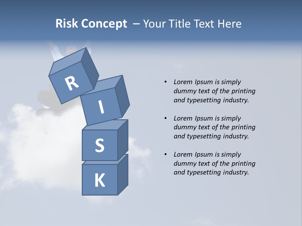 Men Business High PowerPoint Template