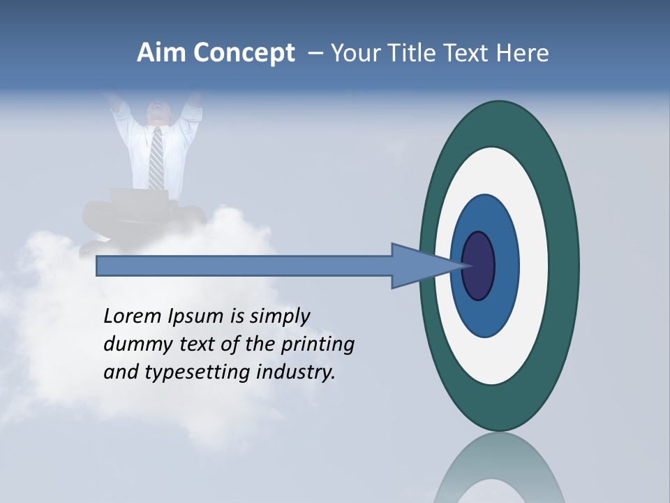 Men Business High PowerPoint Template