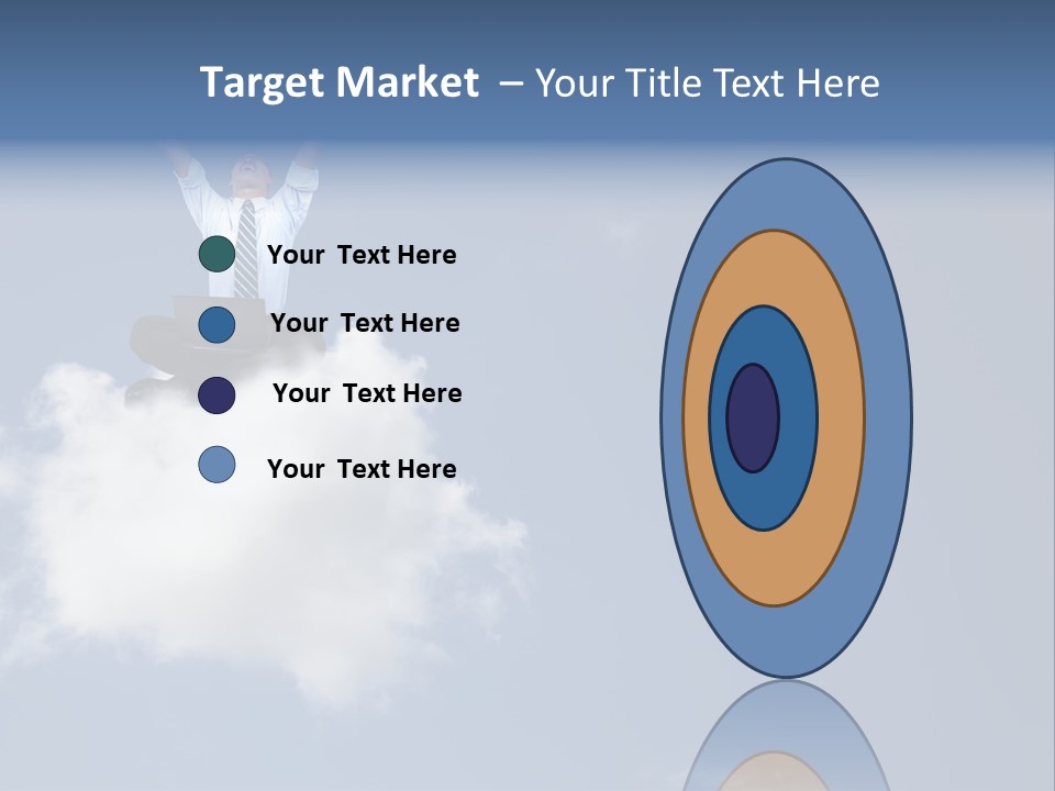 Men Business High PowerPoint Template