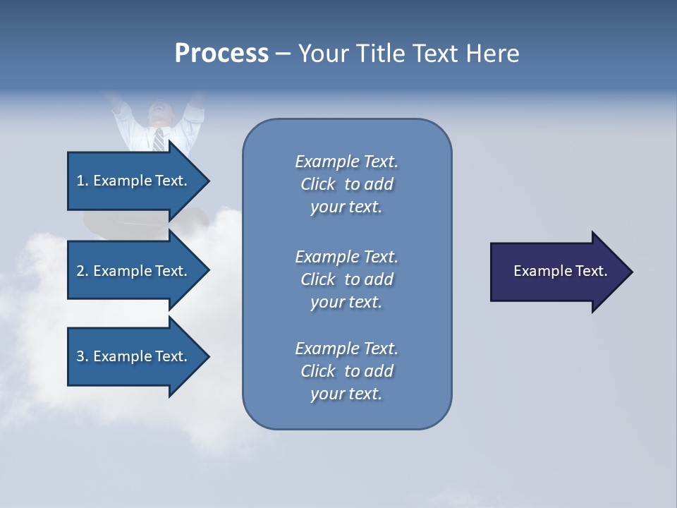 Men Business High PowerPoint Template