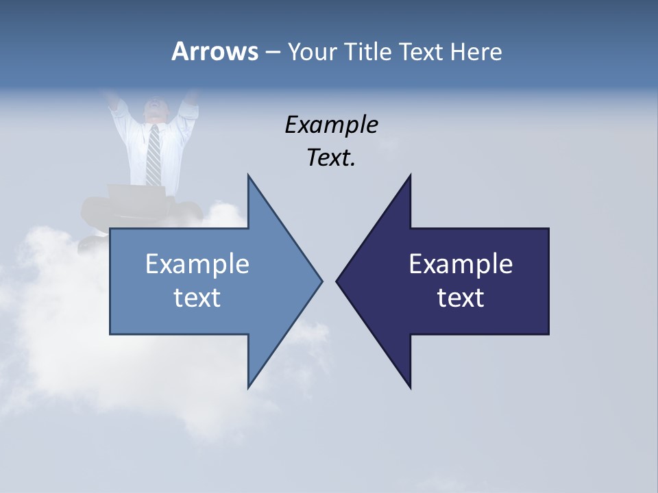 Men Business High PowerPoint Template