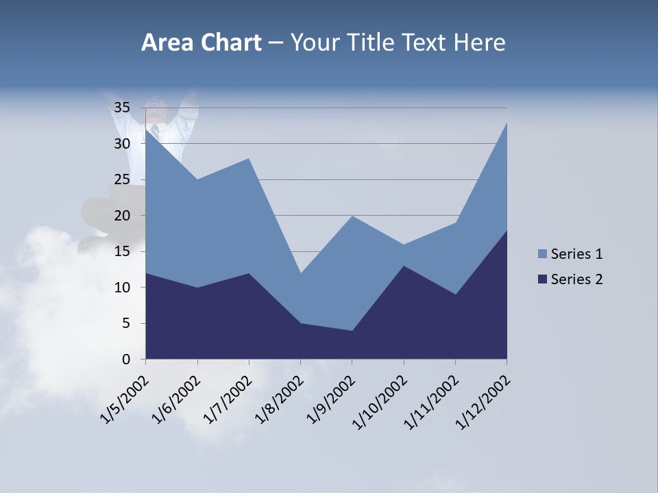 Men Business High PowerPoint Template
