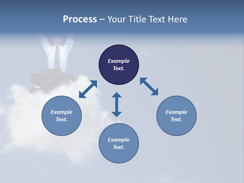 Men Business High PowerPoint Template