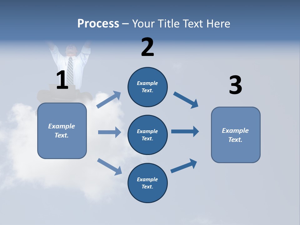 Men Business High PowerPoint Template