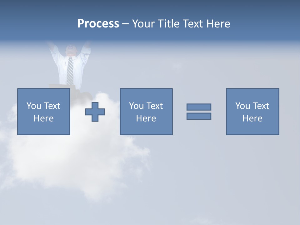 Men Business High PowerPoint Template