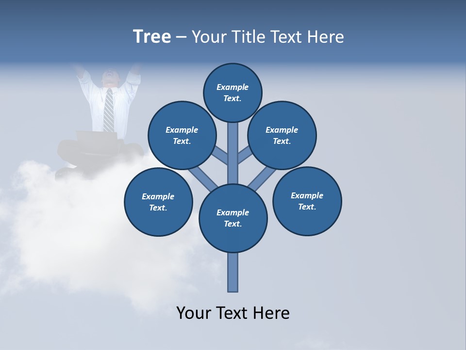 Men Business High PowerPoint Template