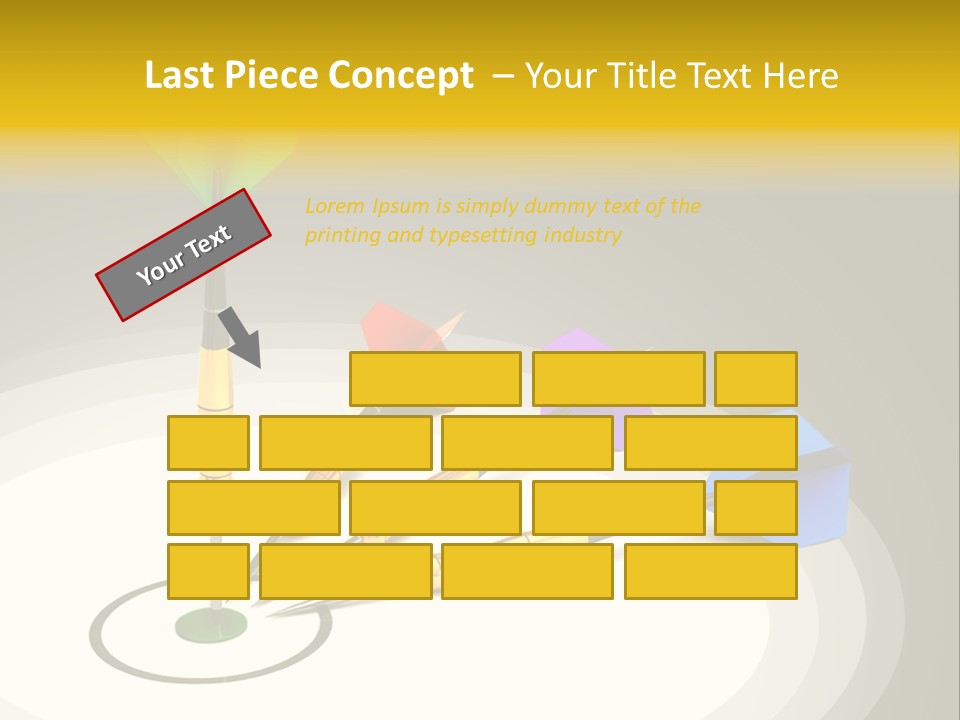 Game Conceptual Consumption PowerPoint Template