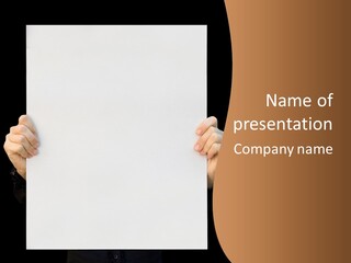 Sheet Pattern Image PowerPoint Template