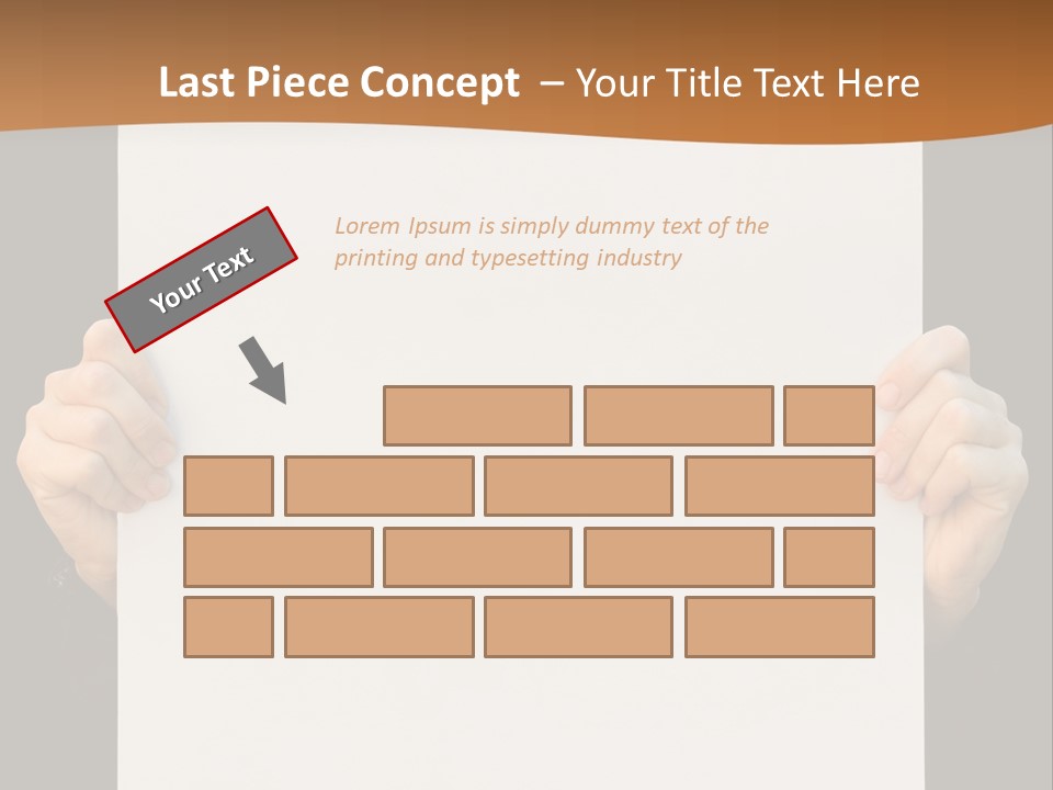 Sheet Pattern Image PowerPoint Template
