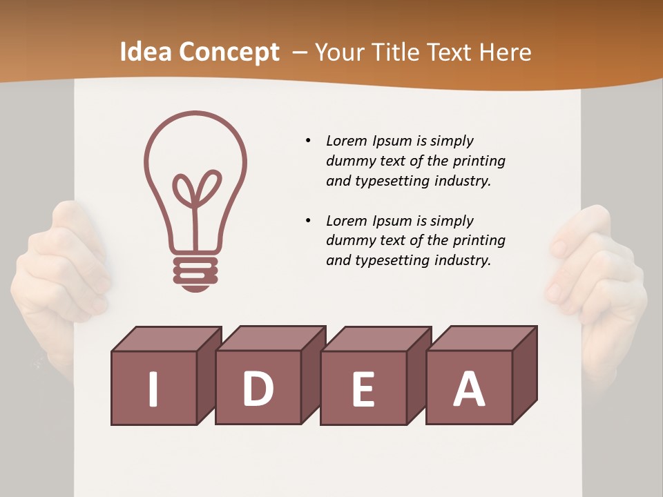 Sheet Pattern Image PowerPoint Template