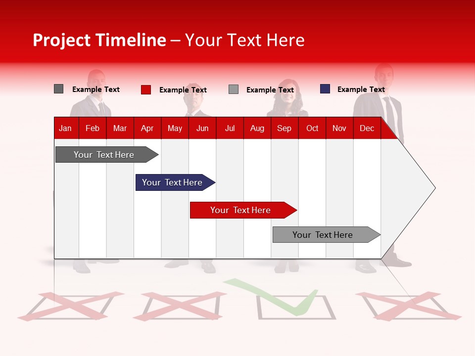 Business Select Businesspeople PowerPoint Template