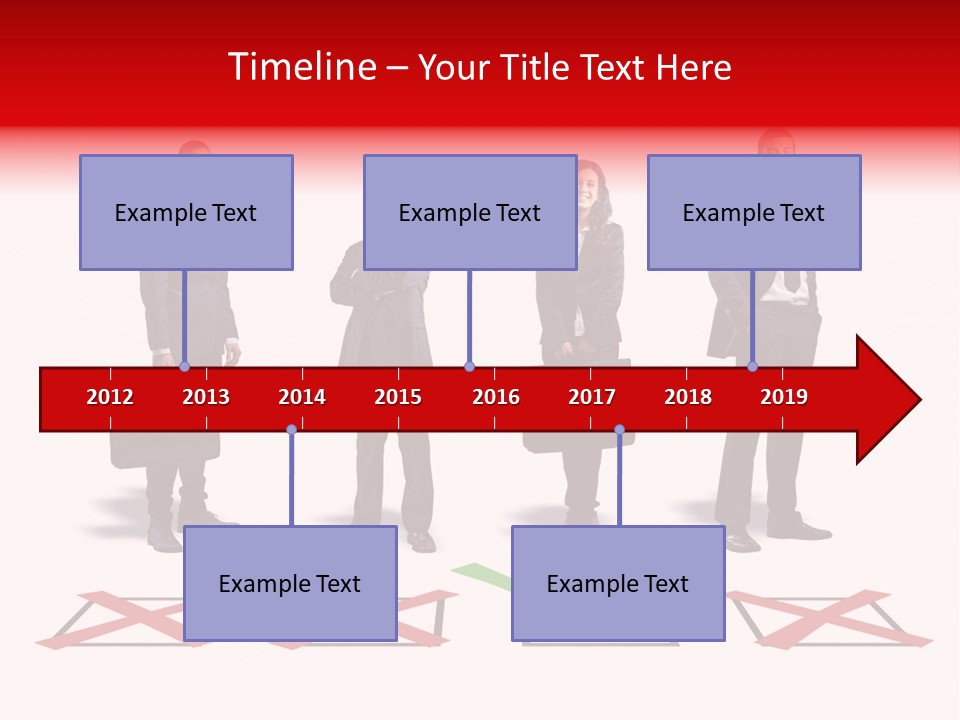 Business Select Businesspeople PowerPoint Template