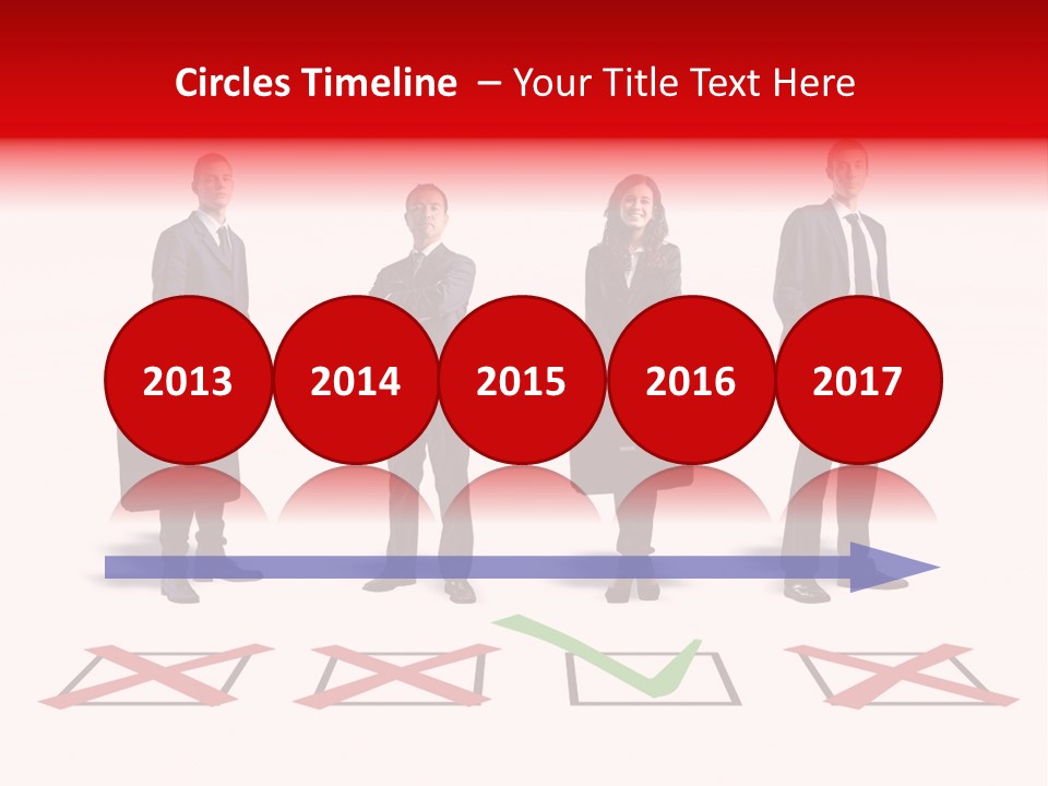 Business Select Businesspeople PowerPoint Template