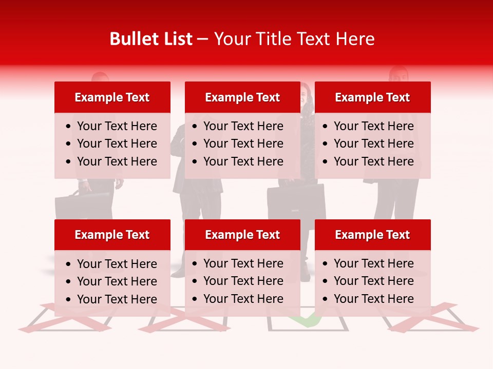 Business Select Businesspeople PowerPoint Template