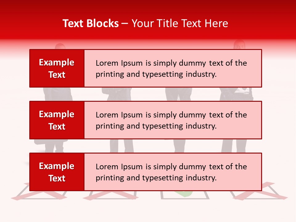Business Select Businesspeople PowerPoint Template