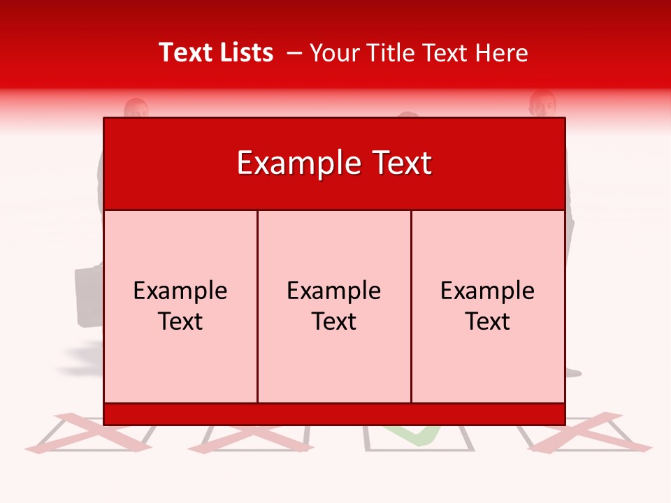 Business Select Businesspeople PowerPoint Template