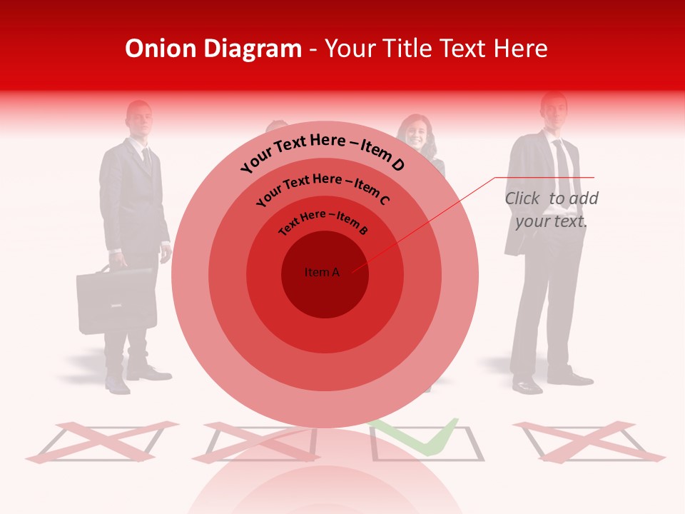 Business Select Businesspeople PowerPoint Template