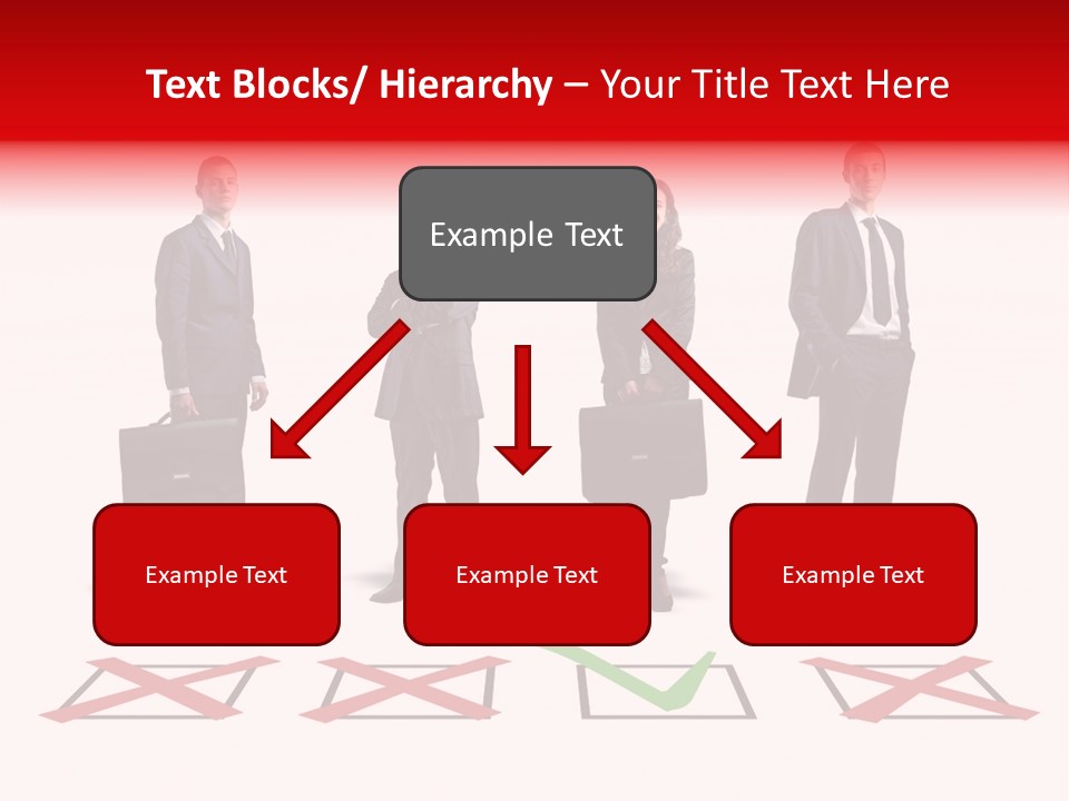 Business Select Businesspeople PowerPoint Template