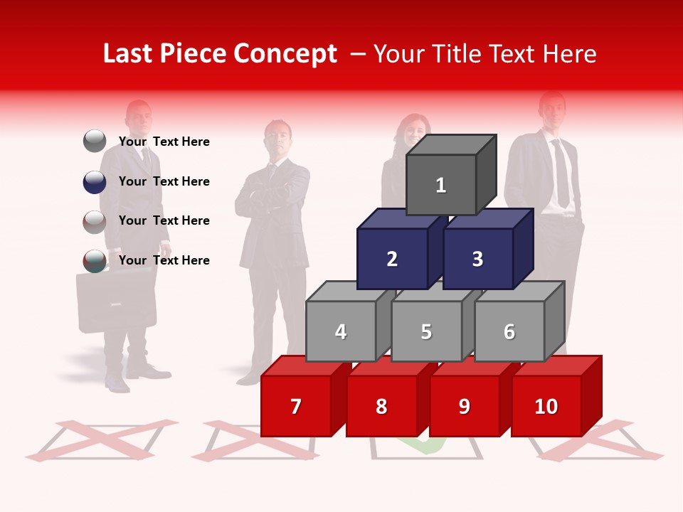 Business Select Businesspeople PowerPoint Template