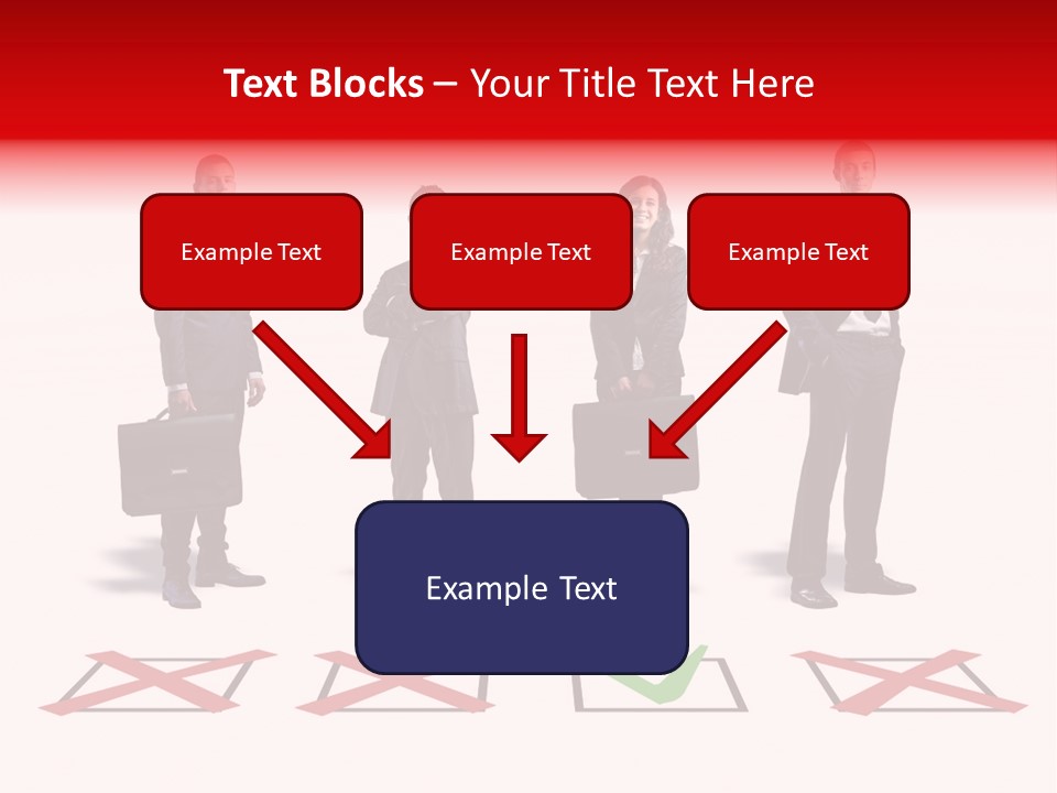 Business Select Businesspeople PowerPoint Template