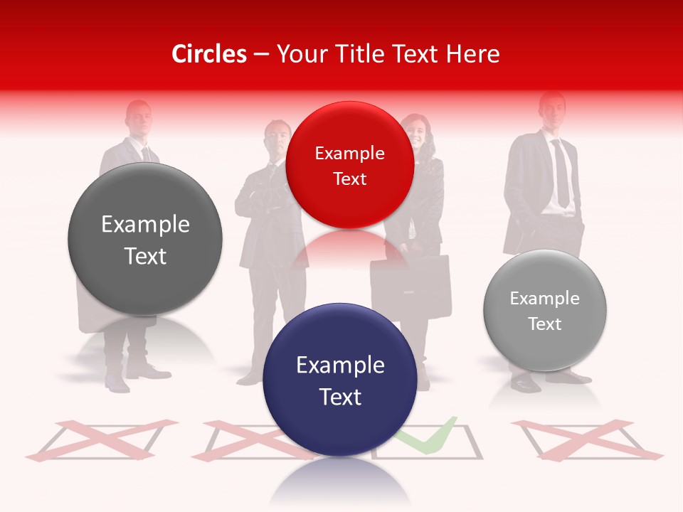 Business Select Businesspeople PowerPoint Template