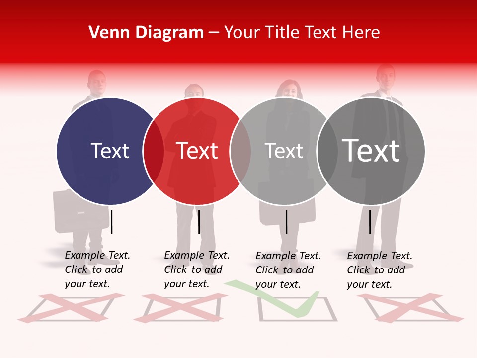 Business Select Businesspeople PowerPoint Template