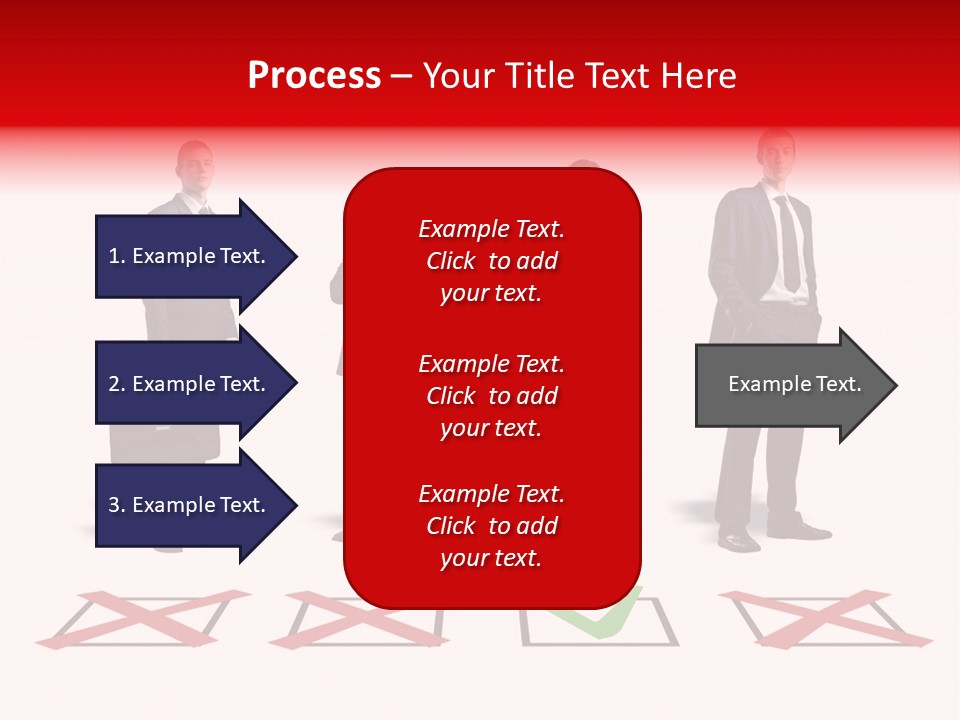 Business Select Businesspeople PowerPoint Template