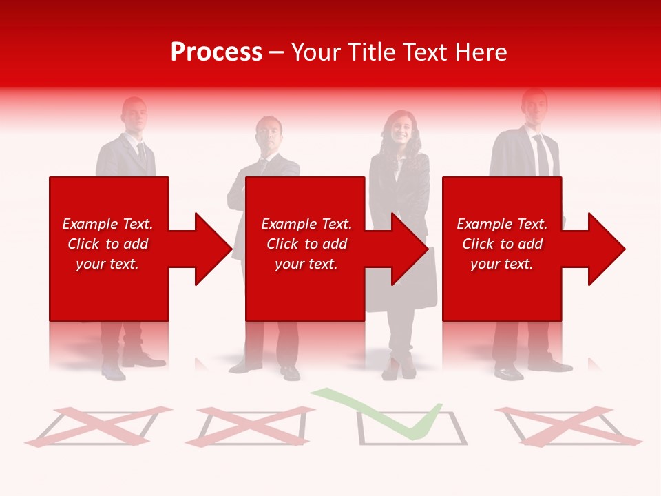 Business Select Businesspeople PowerPoint Template