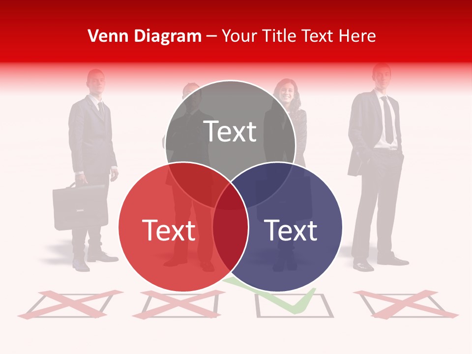 Business Select Businesspeople PowerPoint Template
