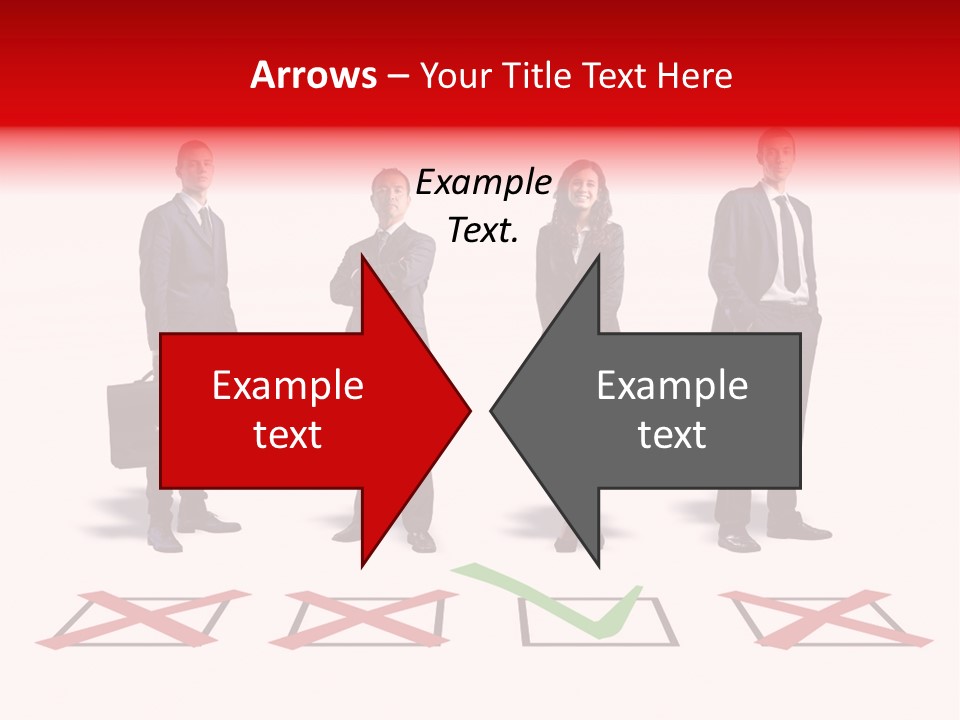 Business Select Businesspeople PowerPoint Template