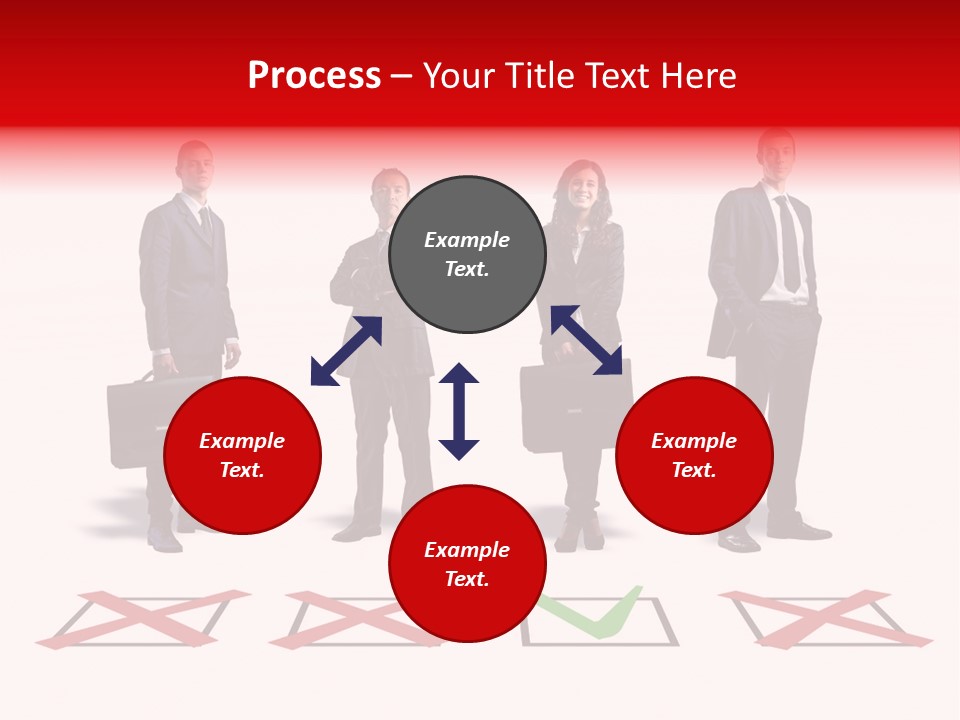 Business Select Businesspeople PowerPoint Template