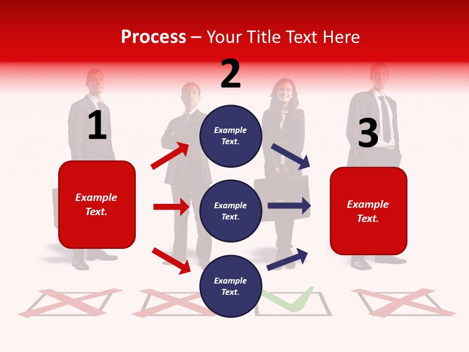 Business Select Businesspeople PowerPoint Template