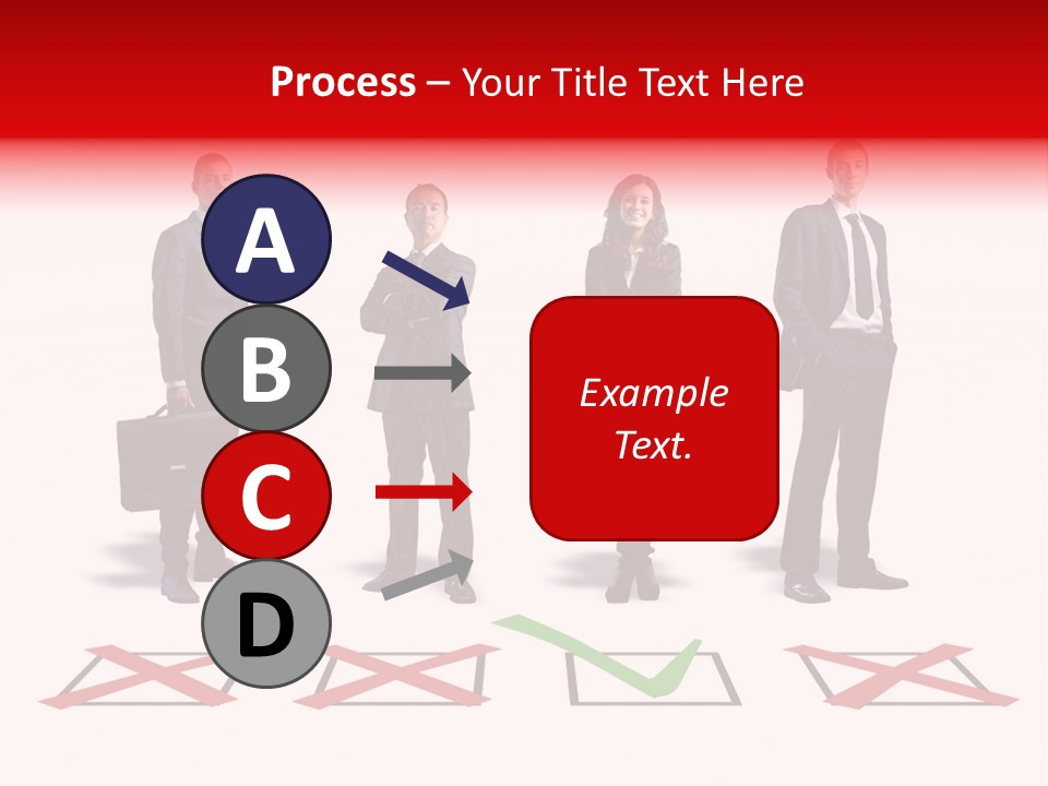 Business Select Businesspeople PowerPoint Template
