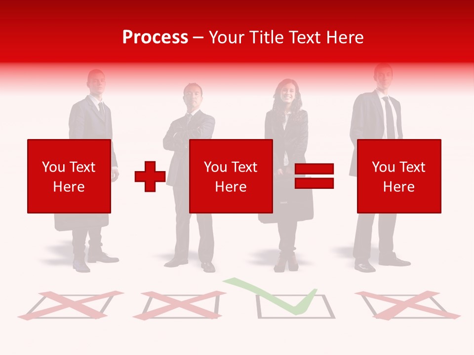 Business Select Businesspeople PowerPoint Template