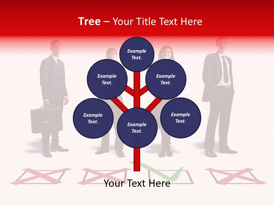 Business Select Businesspeople PowerPoint Template