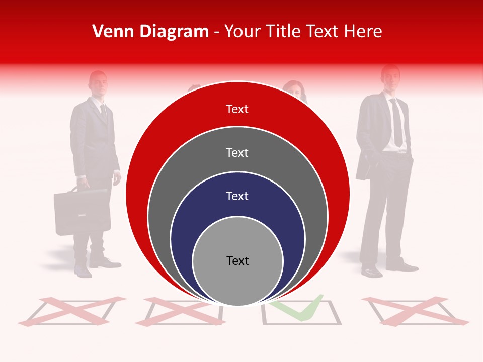 Business Select Businesspeople PowerPoint Template