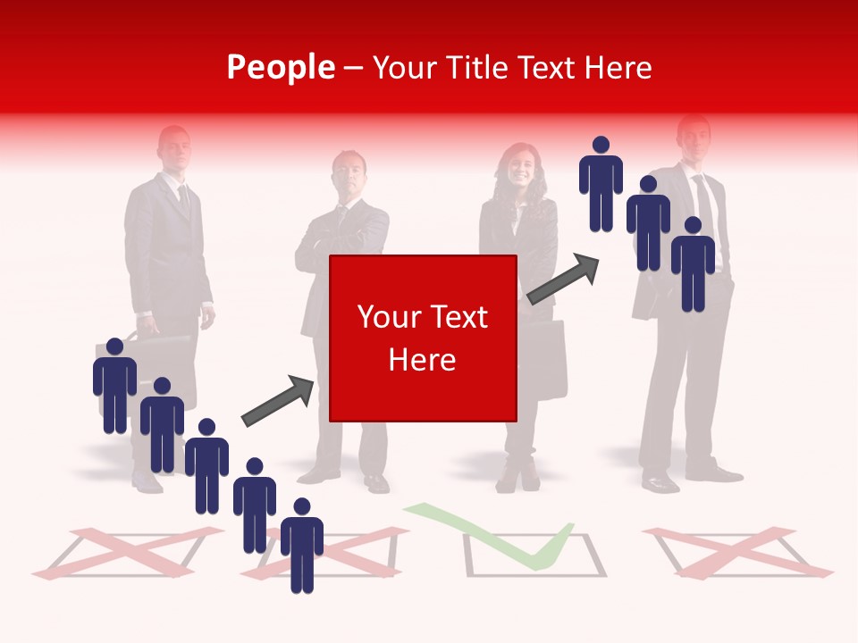 Business Select Businesspeople PowerPoint Template
