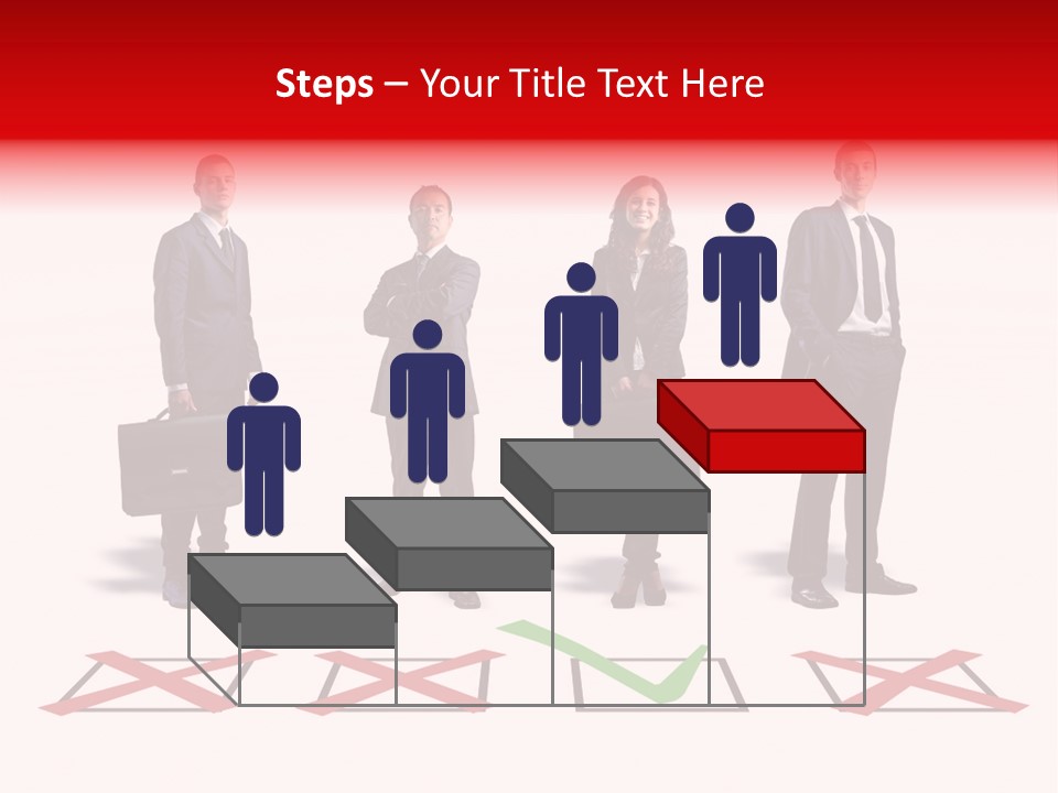 Business Select Businesspeople PowerPoint Template