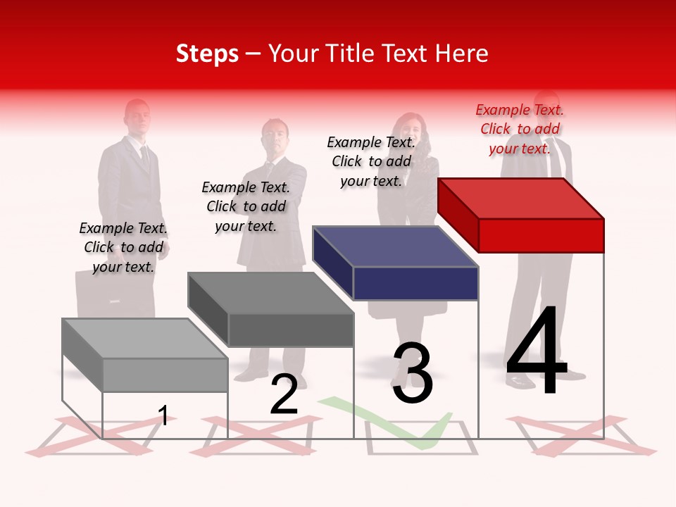 Business Select Businesspeople PowerPoint Template