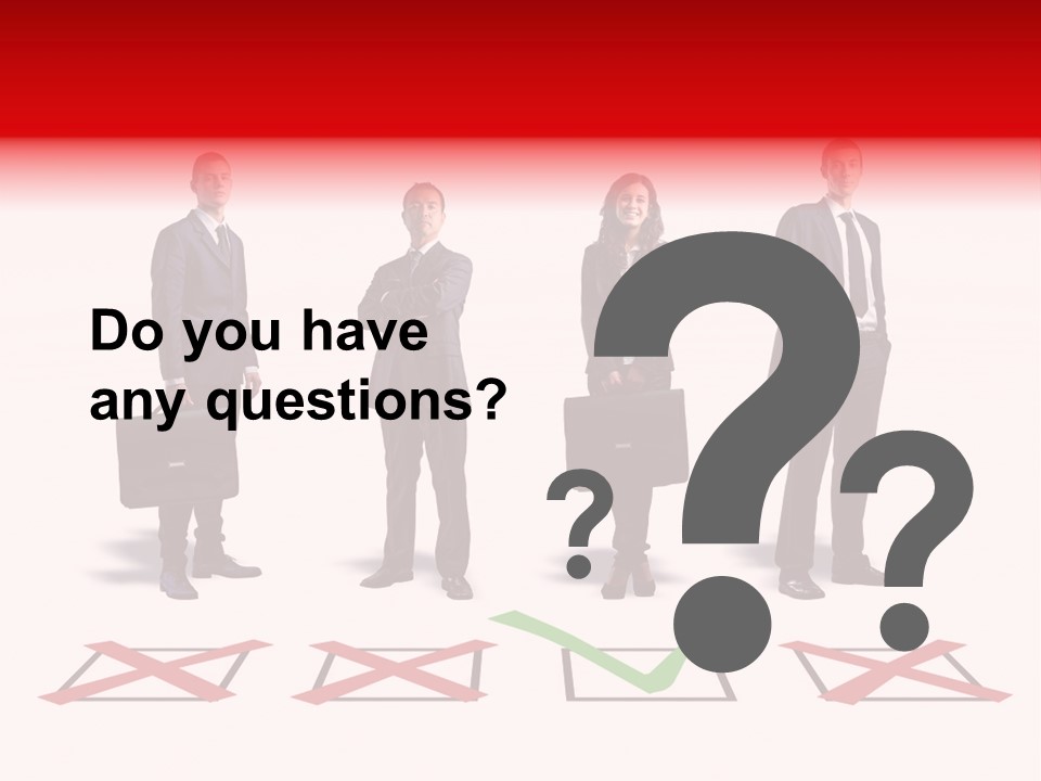 Business Select Businesspeople PowerPoint Template