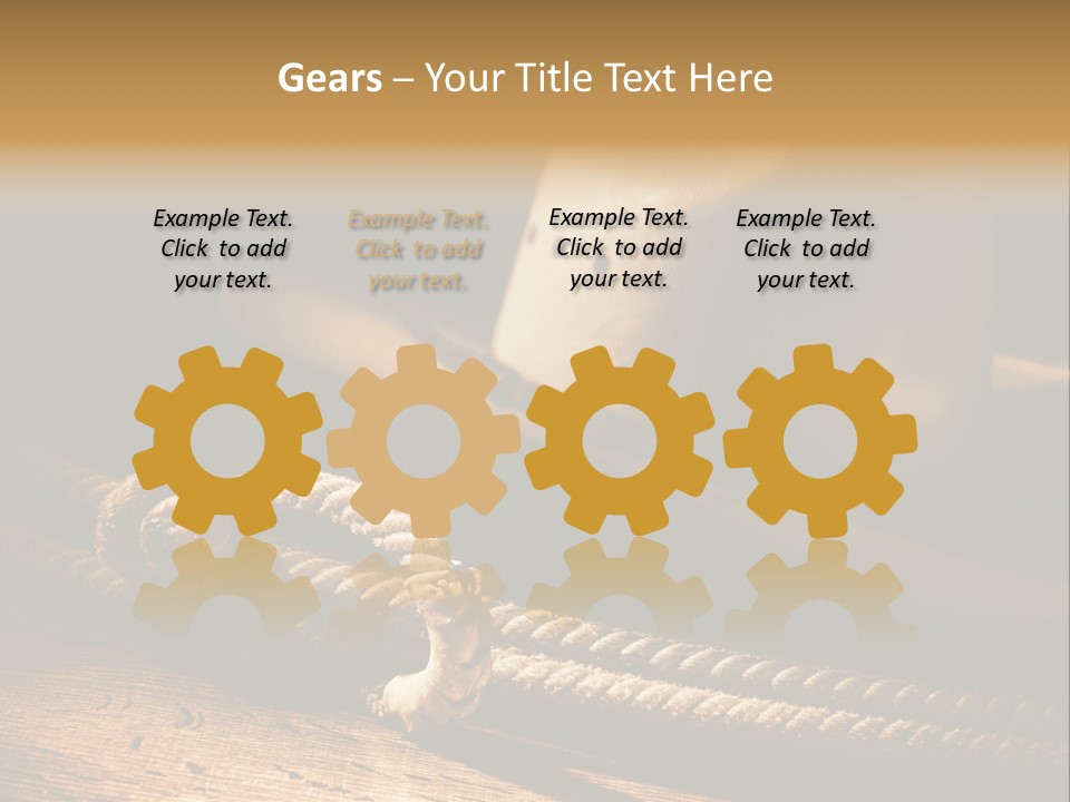 Americana Old Chiaroscuro PowerPoint Template