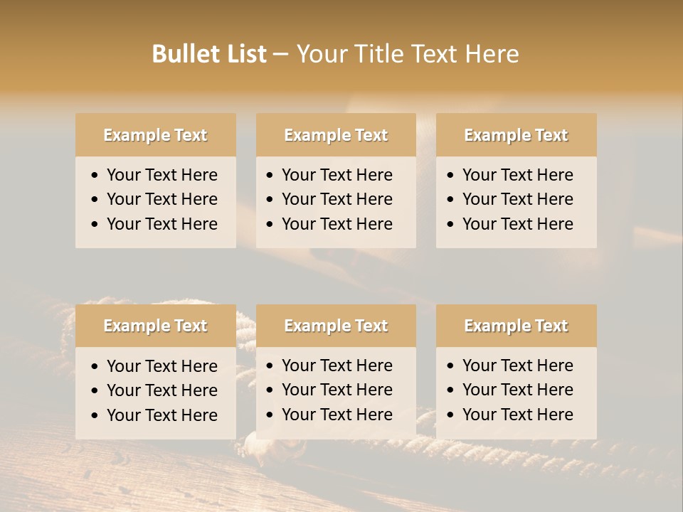 Americana Old Chiaroscuro PowerPoint Template