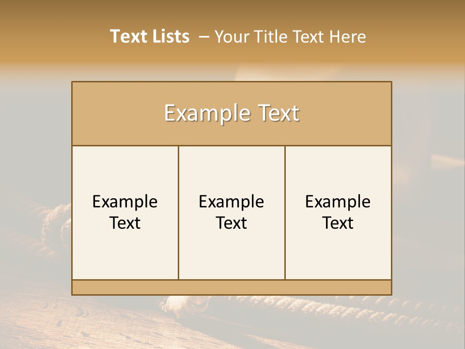 Americana Old Chiaroscuro PowerPoint Template
