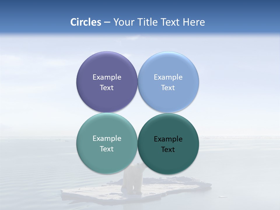 Ice Disaster Polar PowerPoint Template