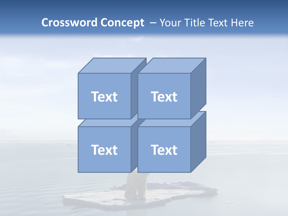 Ice Disaster Polar PowerPoint Template