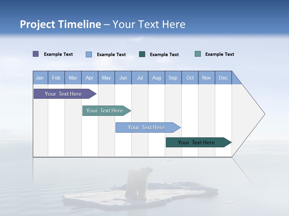 Ice Disaster Polar PowerPoint Template