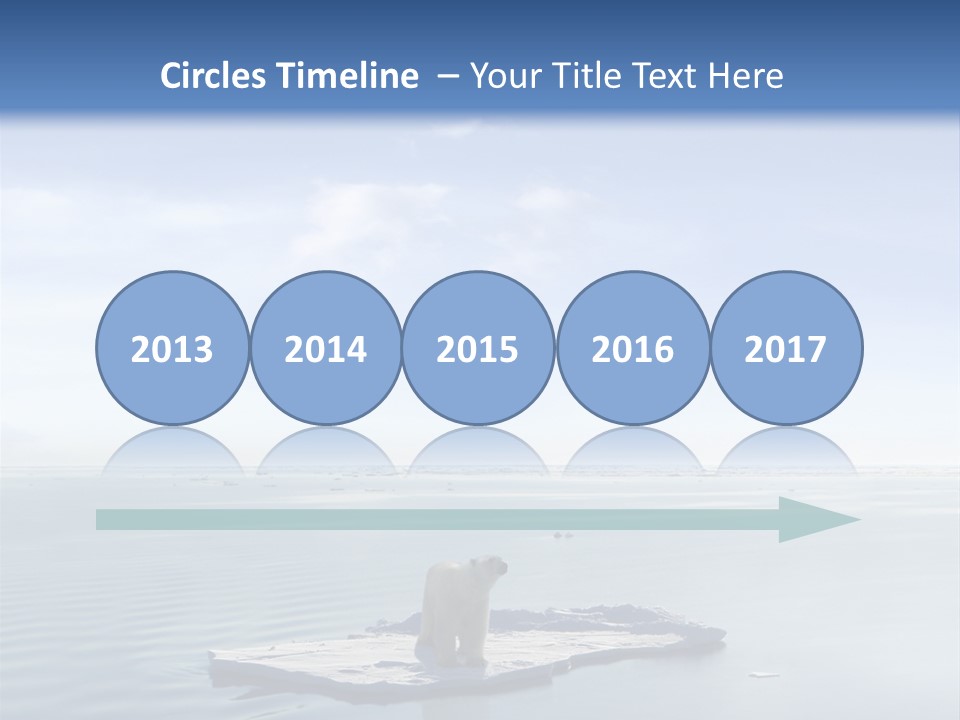 Ice Disaster Polar PowerPoint Template
