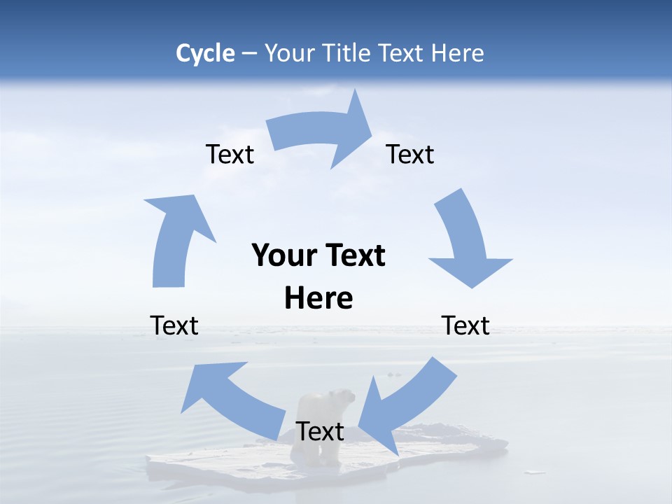 Ice Disaster Polar PowerPoint Template