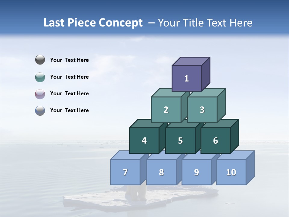 Ice Disaster Polar PowerPoint Template