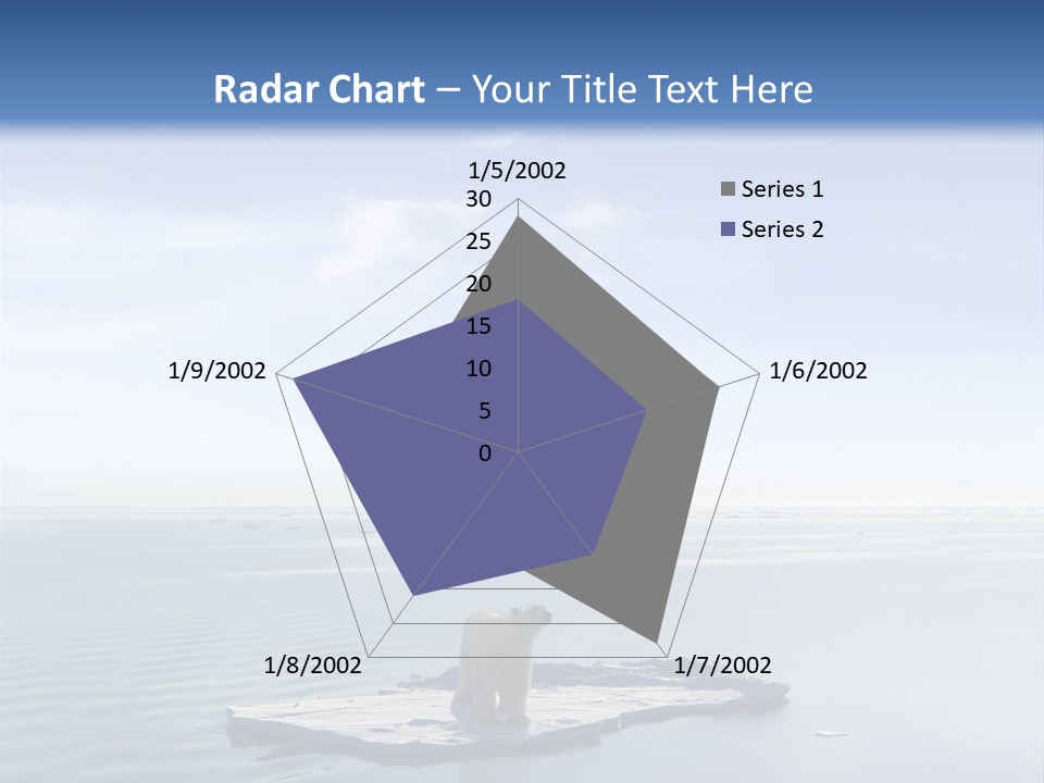 Ice Disaster Polar PowerPoint Template